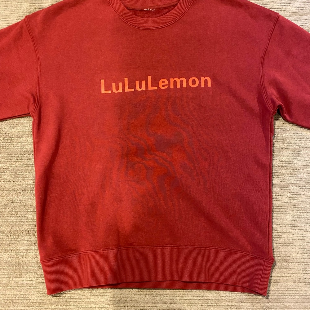 lululemon athletica Red Sweater